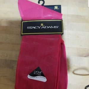 Stacy Adams Red Dress Socks (1 Pair)